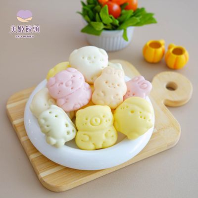 新品上市！一口小饅頭【 美姬饅頭 】超萌動物園｜可愛車車