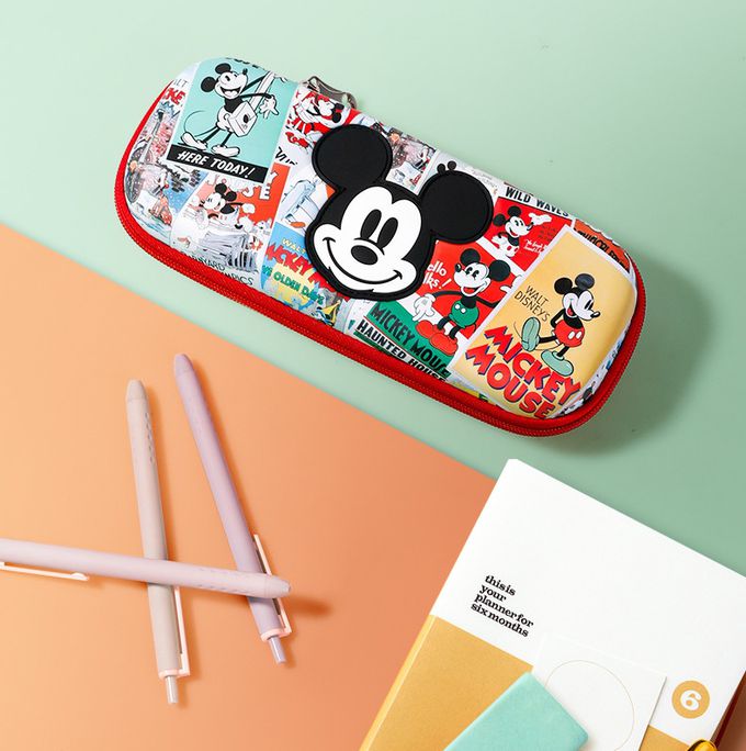 抗衝擊大容量鉛筆盒(漫畫風格)-卡通人物鋼鐵人 (22.5X10X5cm)