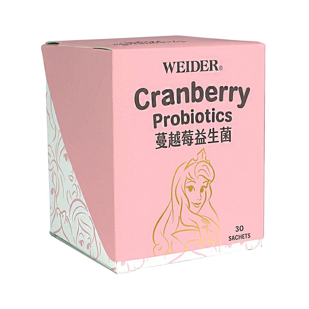 美國WEIDER - 威德迪士尼蔓越莓益生菌-30包/盒*1