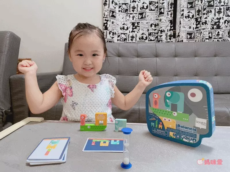 比利時 Scratch - 幼兒桌遊玩具-動物平衡挑戰