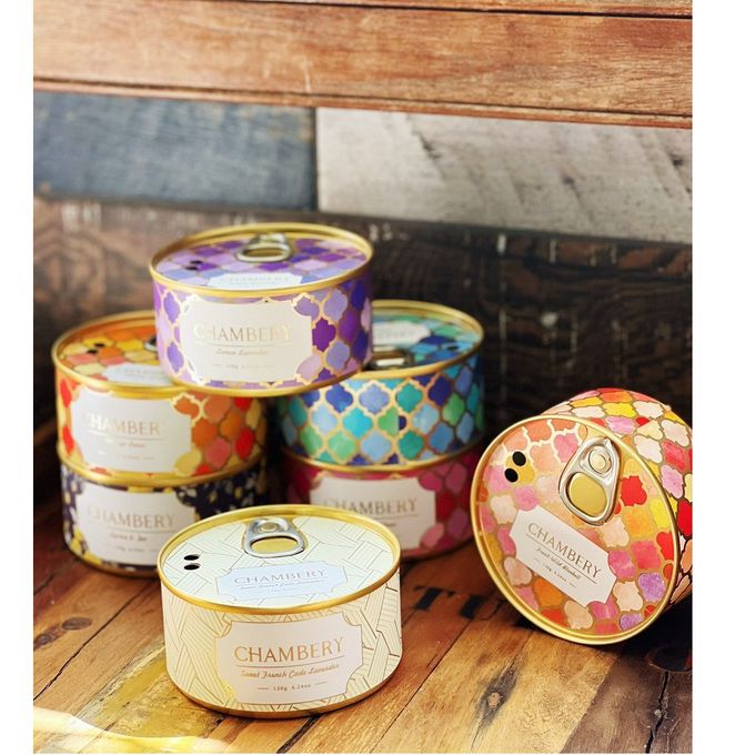 CHAMBERY - 易開罐香薰蠟燭 莫氏蘭 -1入-120g