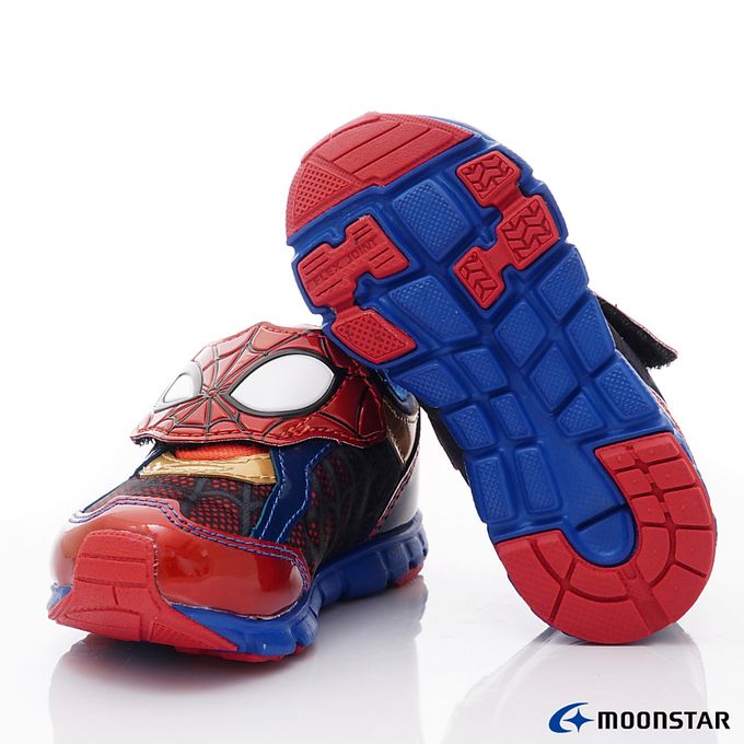 Moonstar日本月星 - 漫威授權運動系列童鞋-MVL0131紅藍(中小童段)-機能運動鞋-紅藍