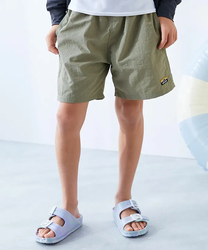 日本 devirock - 水陸二用 輕便快乾休閒短褲-活力橘