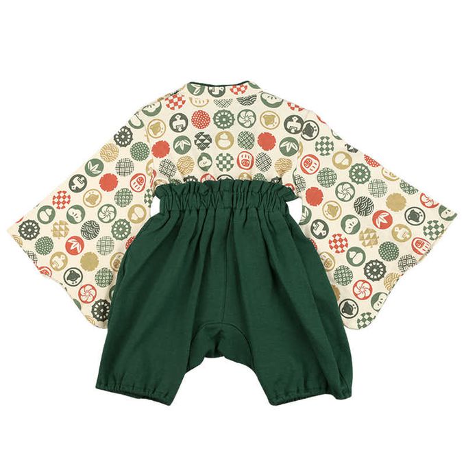 akachan honpo - 袴連身包屁衣-綠色