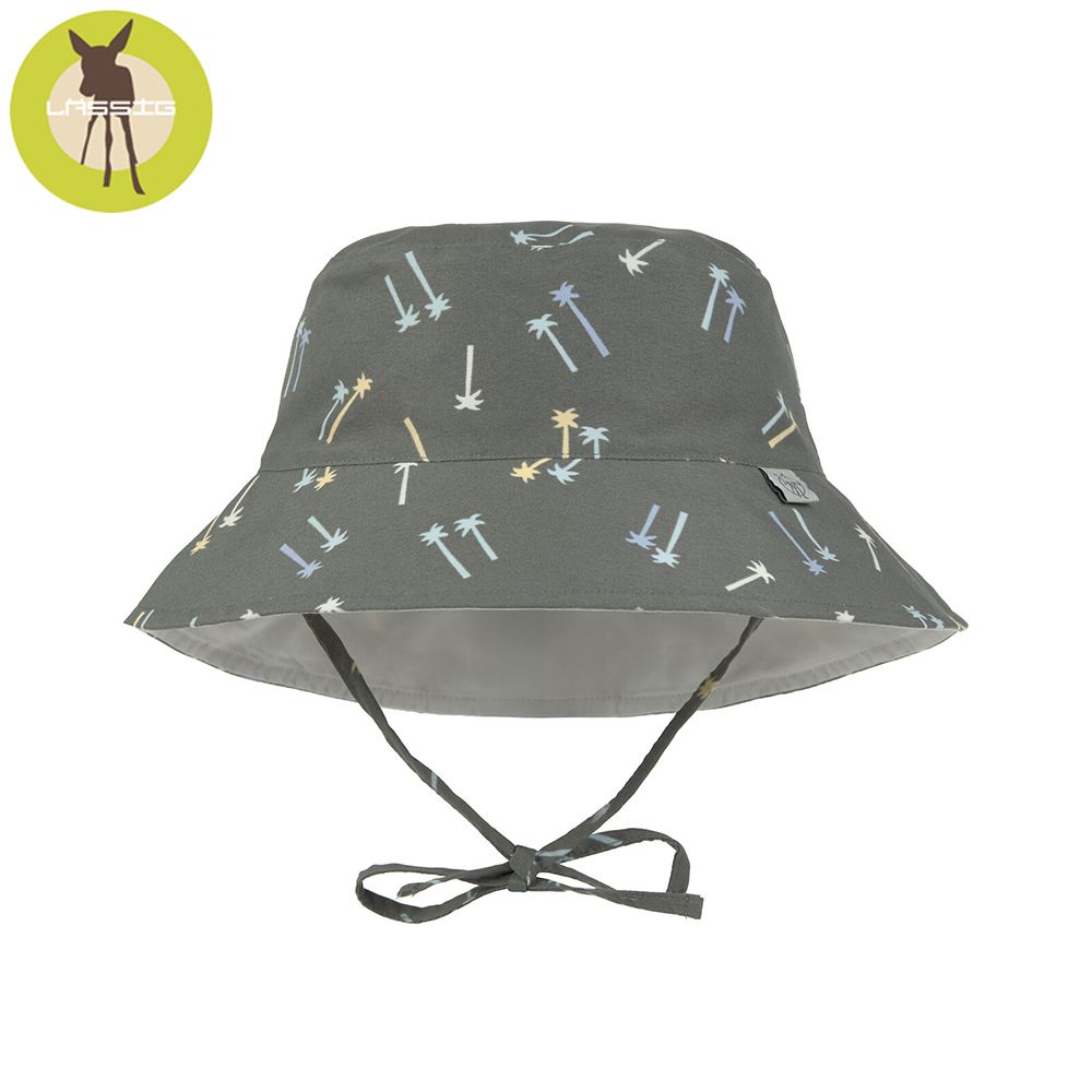 嬰幼兒抗UV海灘遮陽帽-棕櫚樹