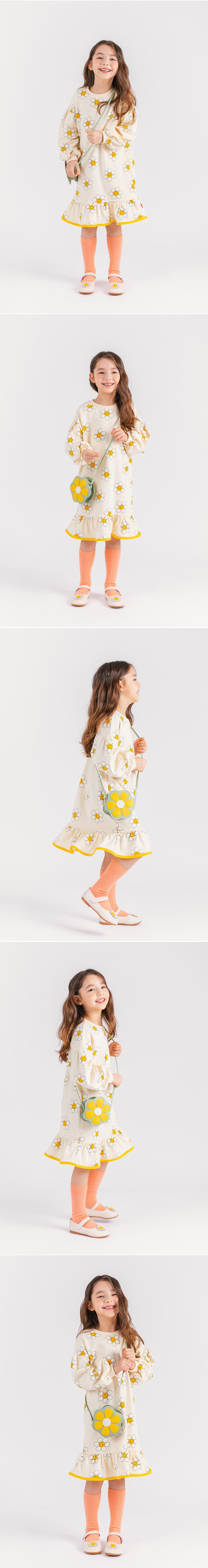 韓國 OZKIZ - 開心花朵皮鞋