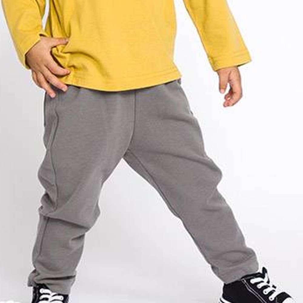 [推薦]超伸縮舒適彈力長褲-灰