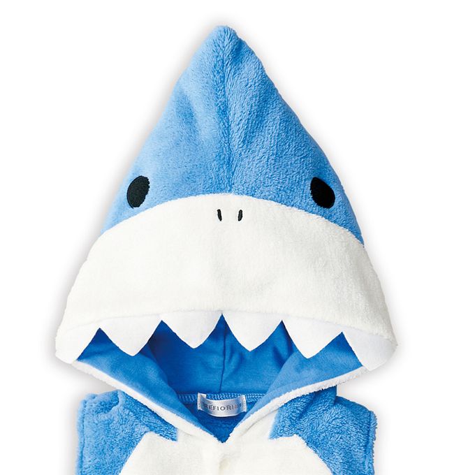 akachan honpo - 鯊魚背心-藍色 (80～90cm)