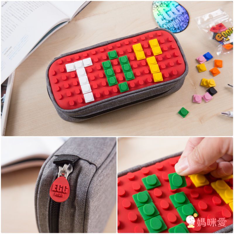 ♛Miss Jill x Evan哥 專屬團購♛ 法國 EGG mania 巧拼兒童背包