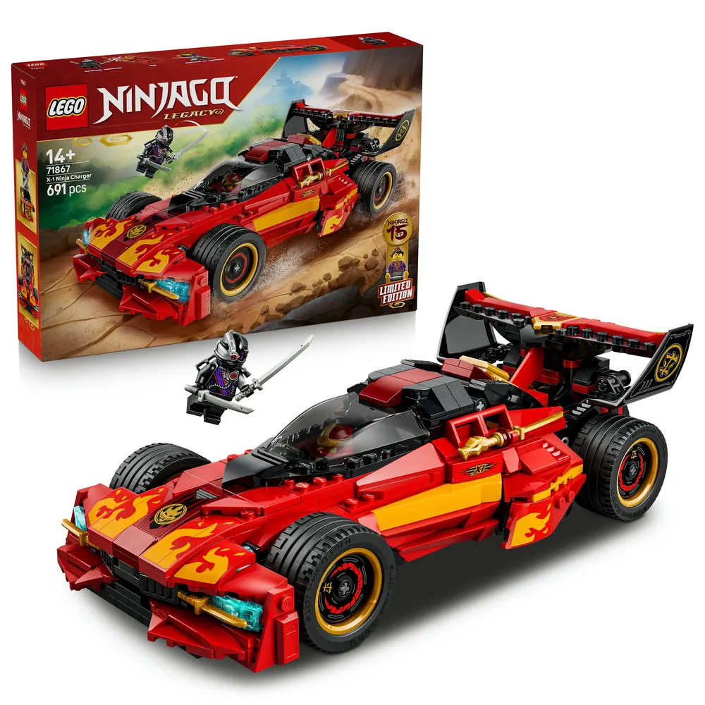 LEGO 71867 X-1 忍者電極跑車 15 週年紀念版 X-1 Ninja Charger 15th Anniversary