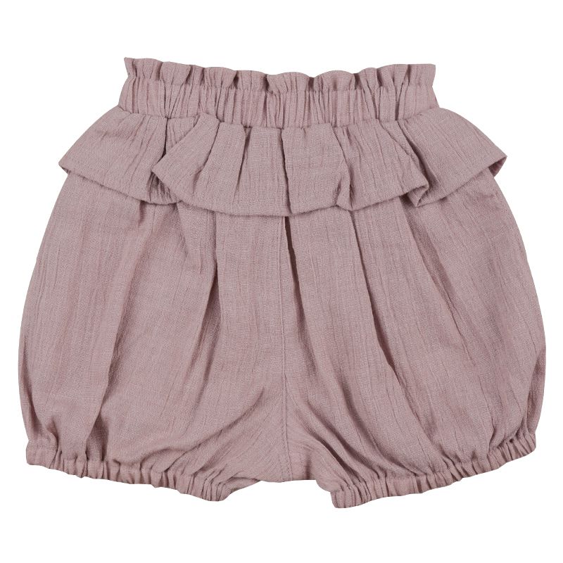 akachan honpo - 短褲-柔軟楊柳布-粉紅色