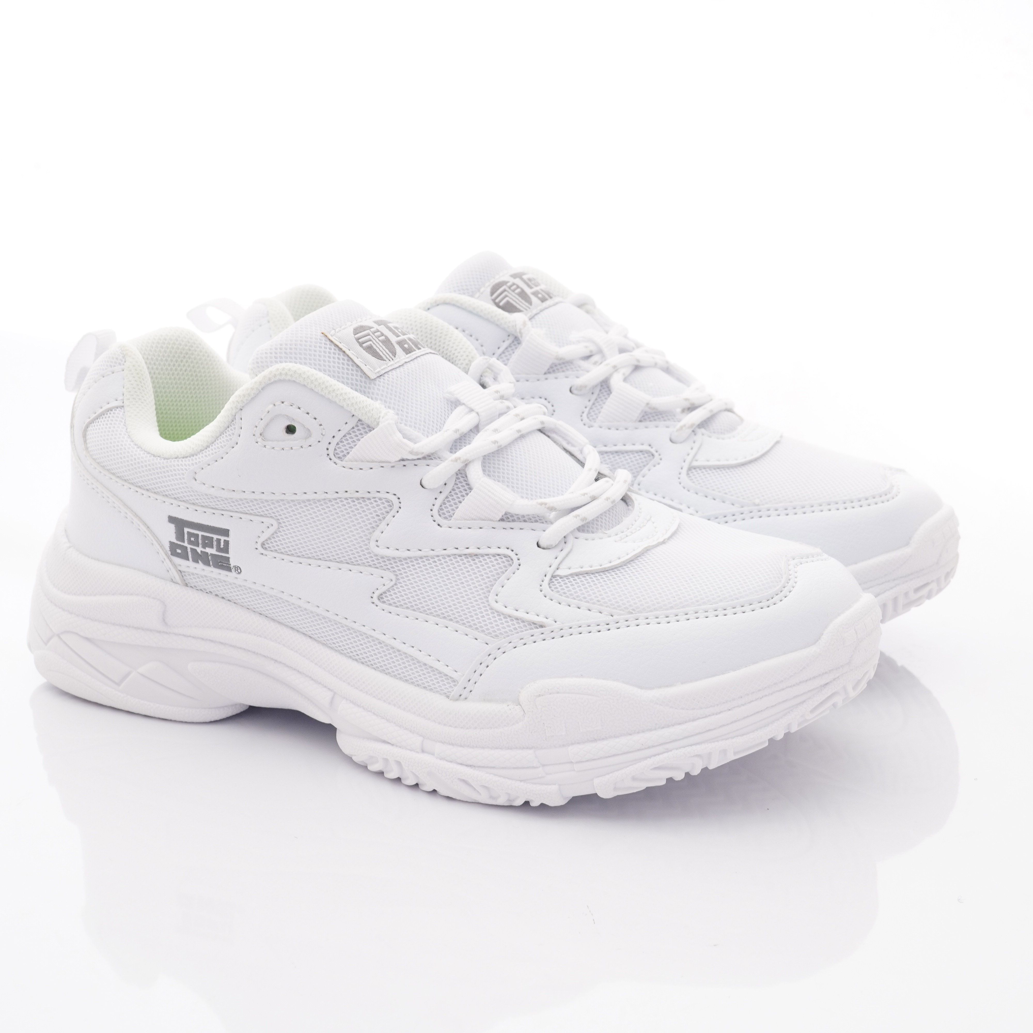 TOPUONE - 私校抗菌動力款(大童段)-白