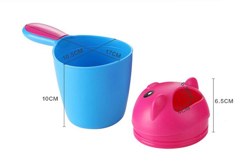 Vanibaby - 寶寶安心沐浴組 (含洗髮帽 洗頭杯各1入)