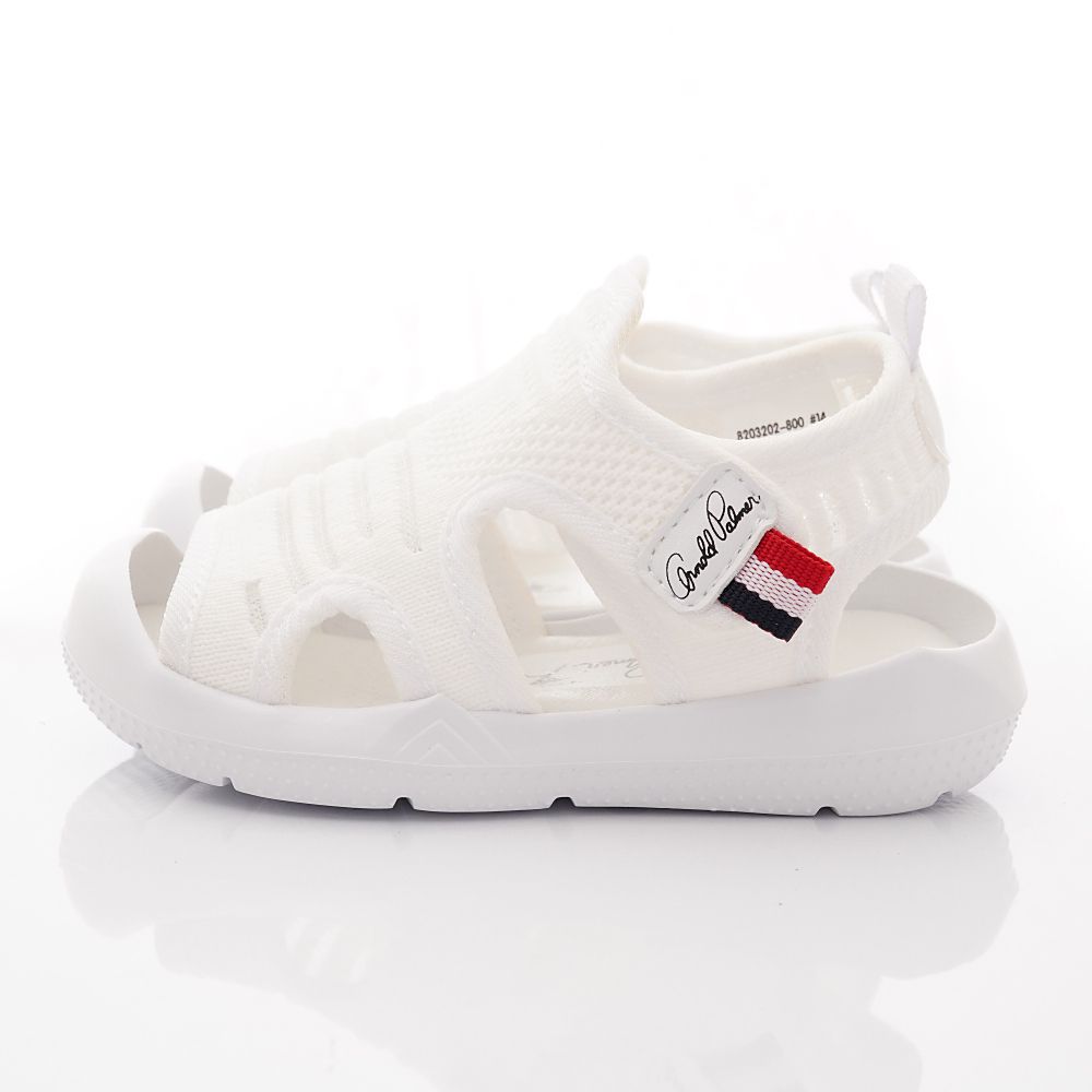 Arnold Palmer 雨傘牌 - 專櫃護趾超輕涼鞋(寶寶段)-白