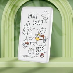 Disney 迪士尼 - ✂附wh貼紙 迪士尼 20W PD超薄磁吸無線快充行動電源 5000mAh-蘑菇維尼