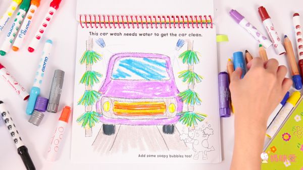 美國 ALEX - 【獨家男孩畫好畫滿繪畫組】-我的旅行塗鴉本我的朋友+我的旅行塗鴉本交通+學前練寫本abc&123+神奇變色筆+水果香味彩色筆(8色)