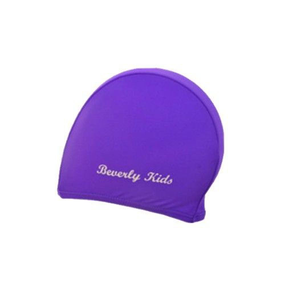 德國 BeverlyKids - 兒童泳帽-紫 (M [40~55cm])