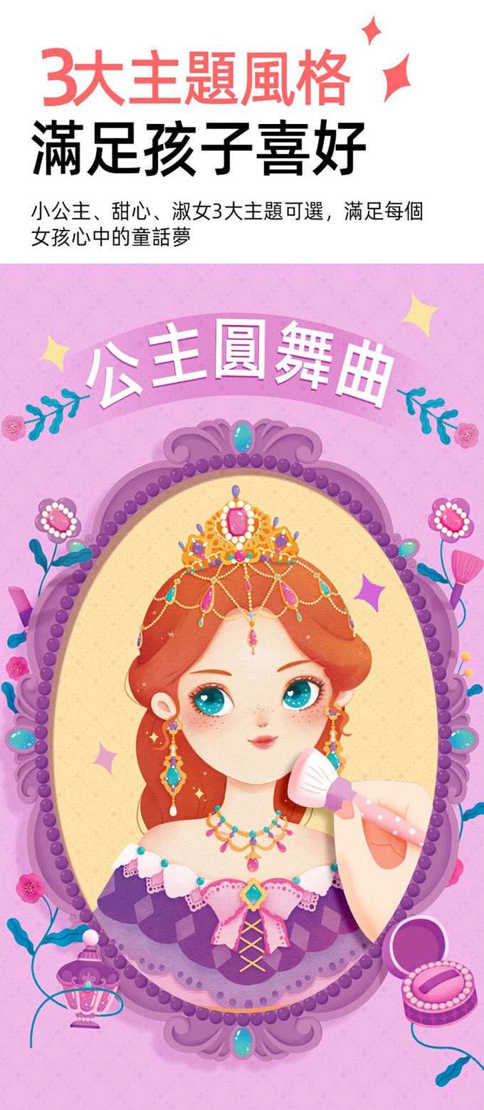 MiDeer - 多功能美妝遊戲手冊-淑女下午茶