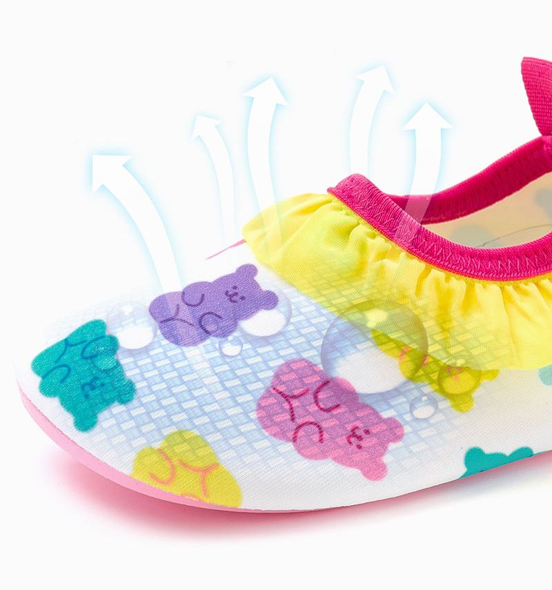 韓國 OZKIZ - 輕量/防滑兒童沙灘鞋/戲水鞋-熊熊軟糖