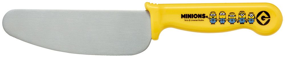 日本 SKATER 代購 - 兒童安全刀具-小小兵-黃 (刀刃長12cm)