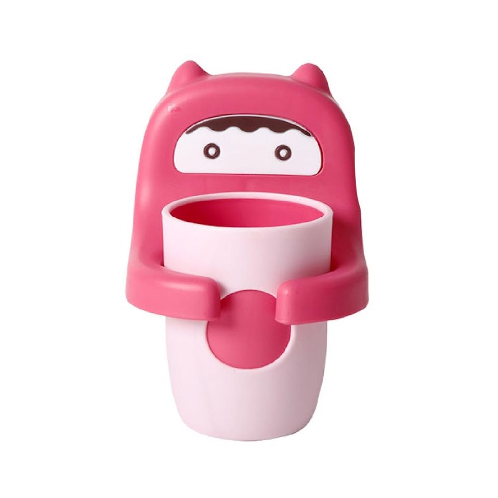 Babyhood - 朵朵牙刷杯架-粉色