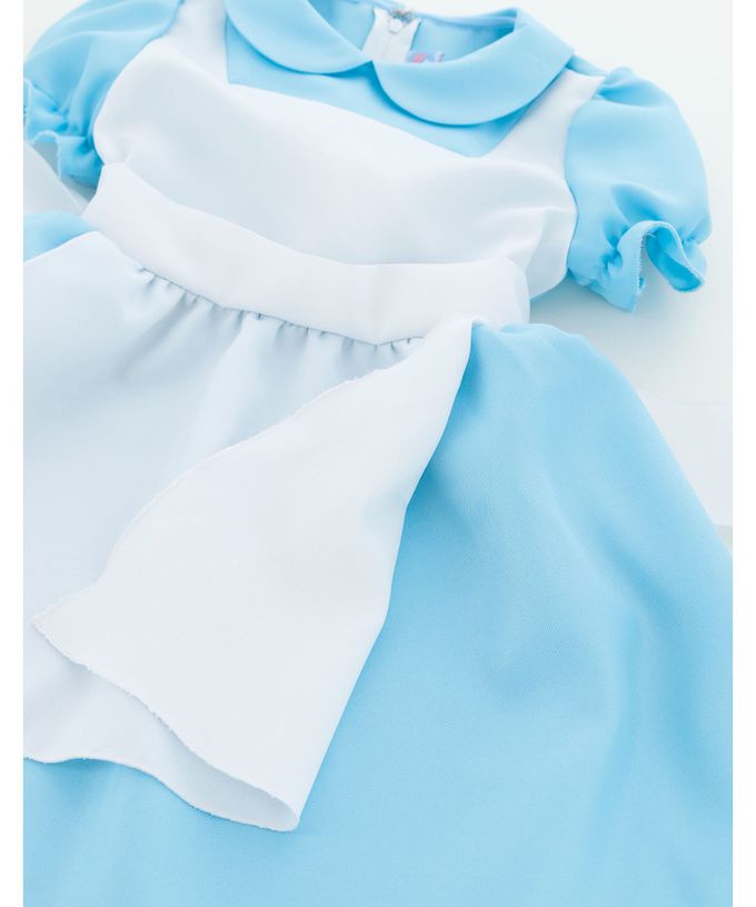 日本 Catherine Cottage - [萬聖節]經典愛麗絲少女短袖洋裝-淺藍