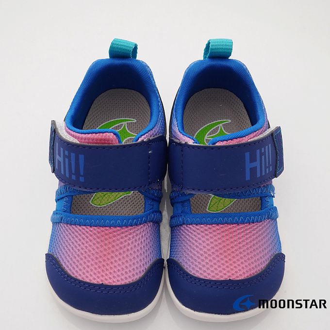 Moonstar日本月星 - 寶寶休閒機能學步鞋-MSB1335藍(寶寶段)-學步鞋-藍