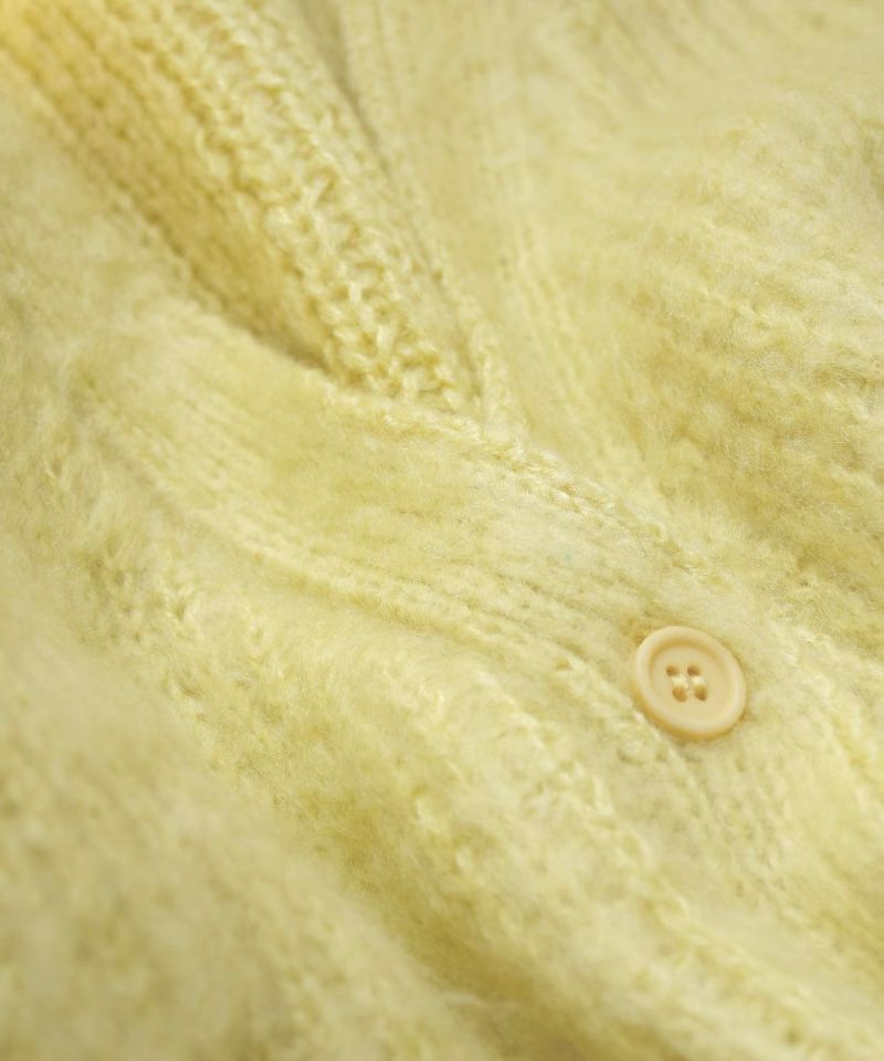 日本 zootie - 柔軟刷毛氣球袖針織外套-黑