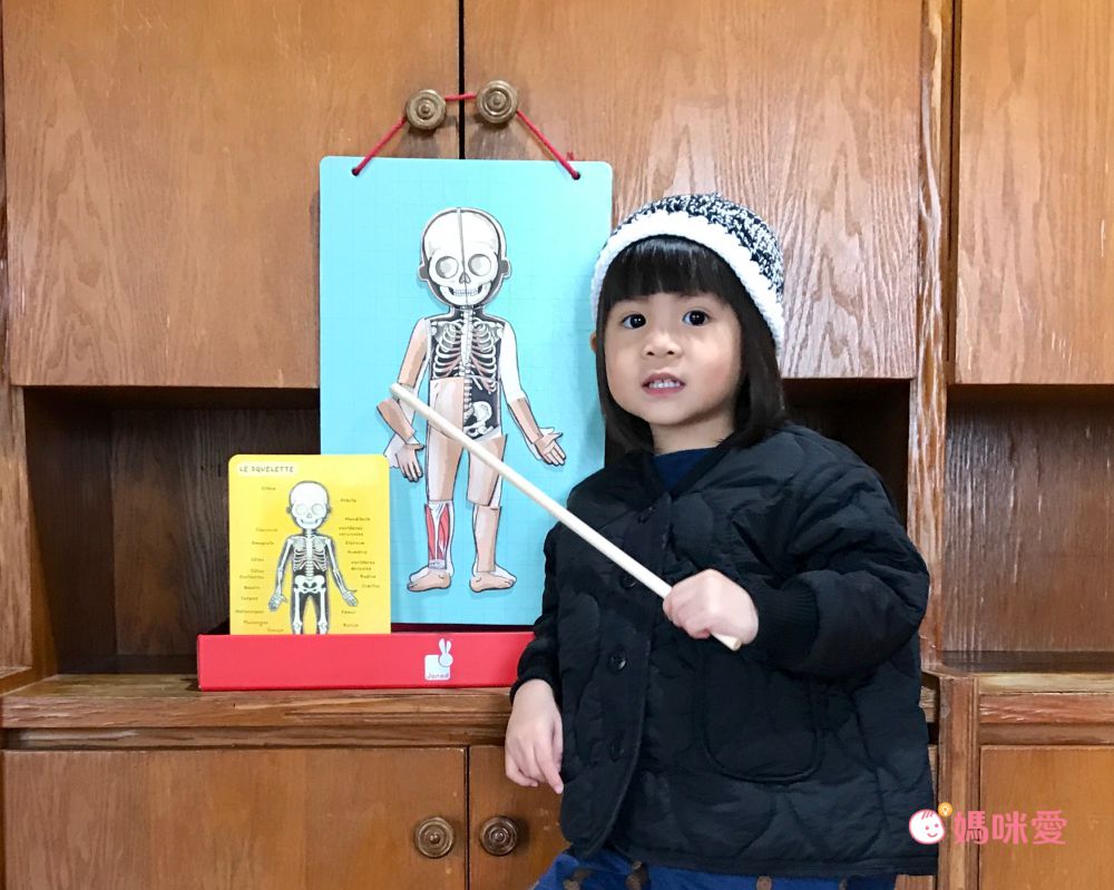 法國Janod - 【熱賣】磁鐵遊戲書-我的身體