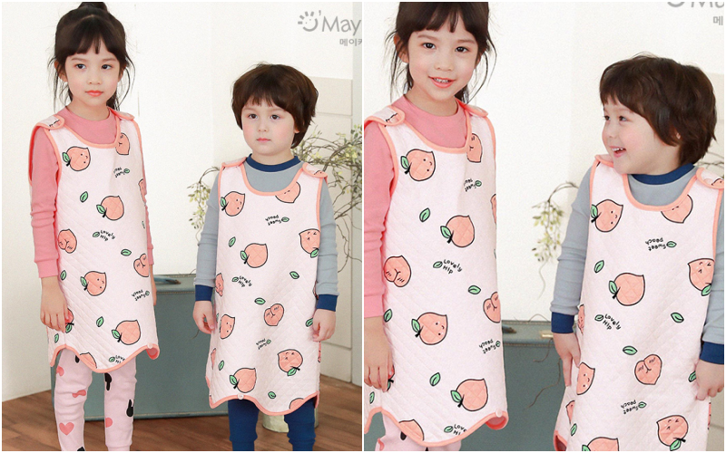 [現貨] ✦ 零碼出清價 ✭ 韓國 Maykids 有機棉長袖家居服/防踢被 ✭