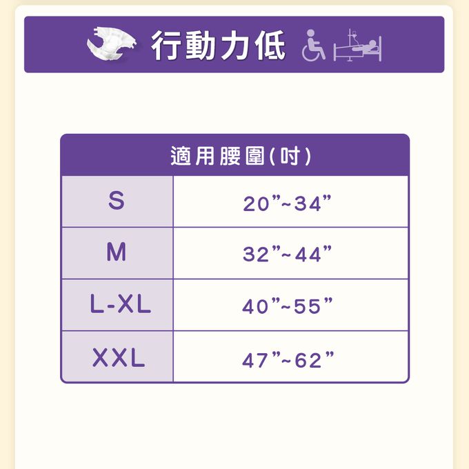 包大人 - 棉柔透氣 黏貼型成人紙尿褲/尿布(XXL 11片×6包/箱)