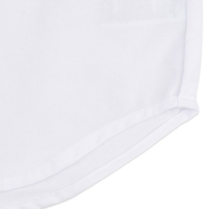 akachan honpo - 長袖襯衫-附針織領帶-白色