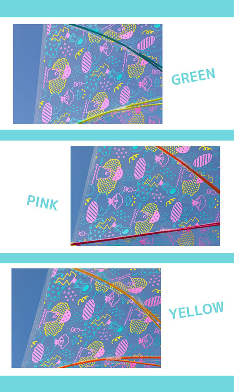 日本Caetla - Evereon 可替換式環保兒童傘-日本設計師萌萌款-粉色 (45cm)