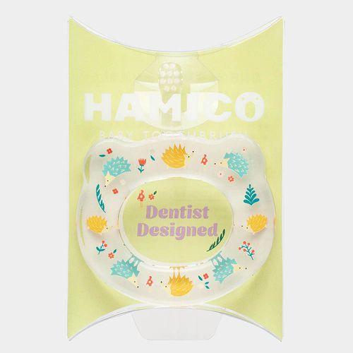 HAMICO 環形寶寶牙刷-刺蝟