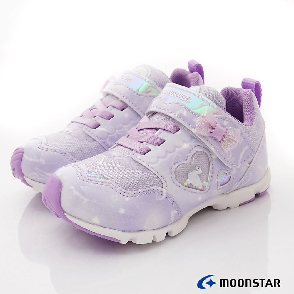 Moonstar日本月星 - LV甜心2E運動鞋LV11349紫-中大童段-運動鞋-紫