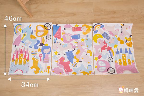 英國 Walltastic - 童趣壁貼-花仙子-63張貼紙