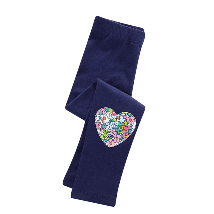 love, charlotte - 小兔子戴太陽眼鏡貼布繡緊身褲