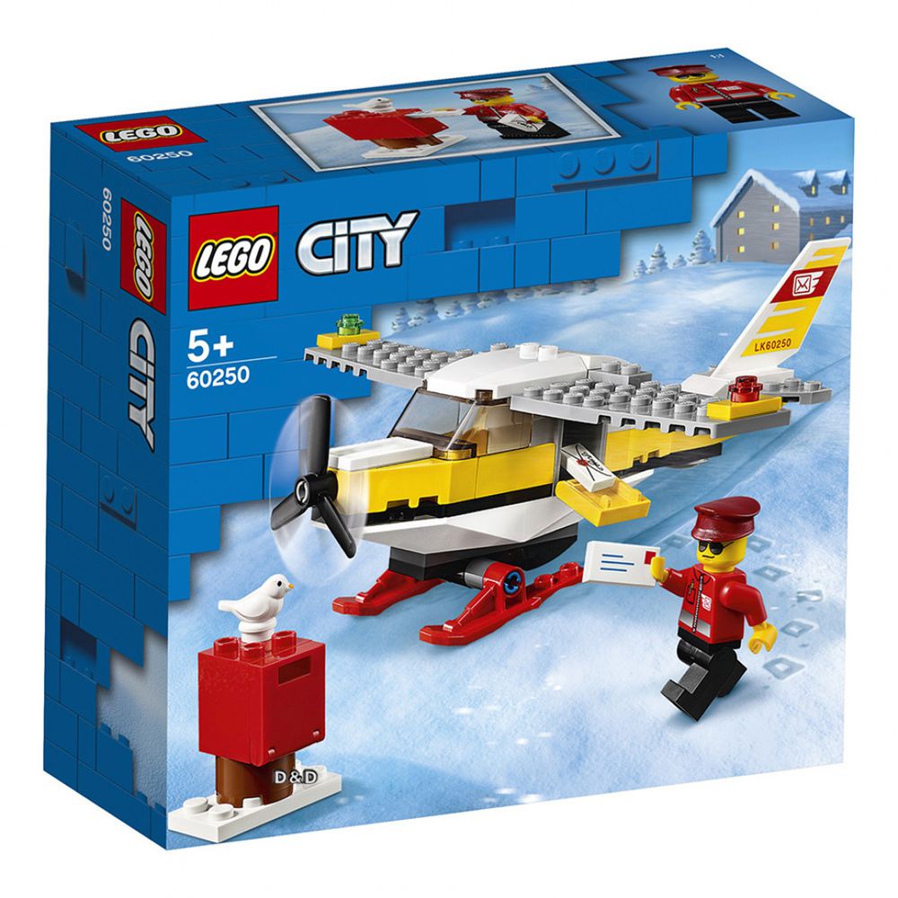 樂高 LEGO - 樂高 CITY 城市系列 - 郵政飛機 60250-74pcs