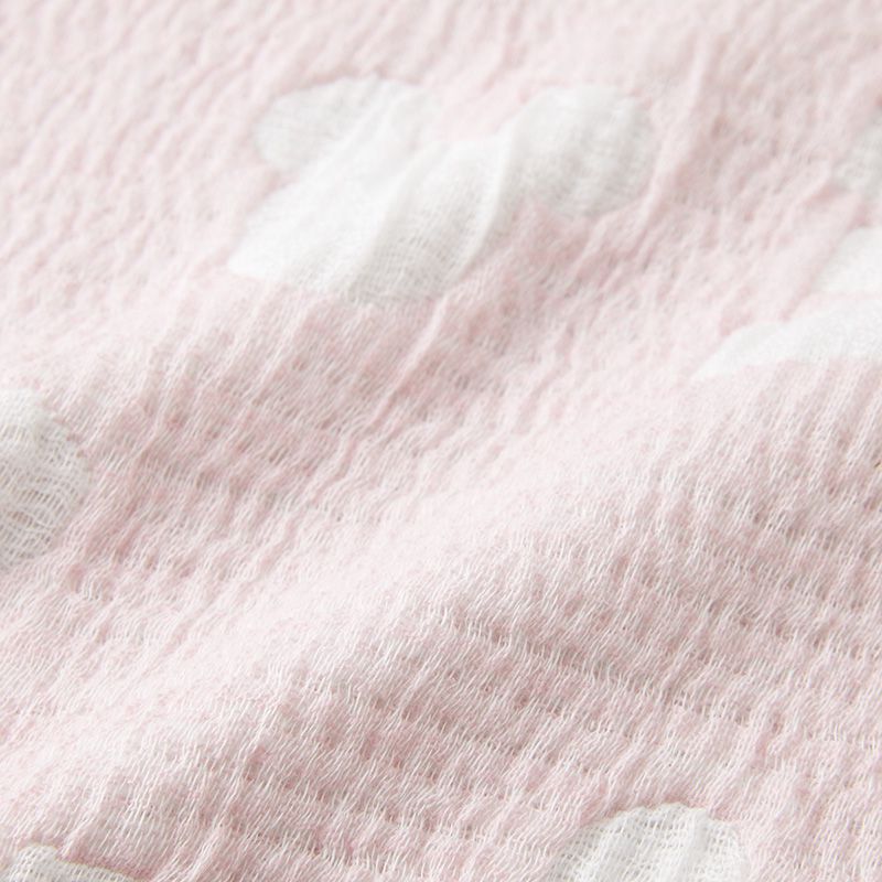 akachan honpo - 鬆軟棉紗被-米奇-淺藍色 (70×100cm)