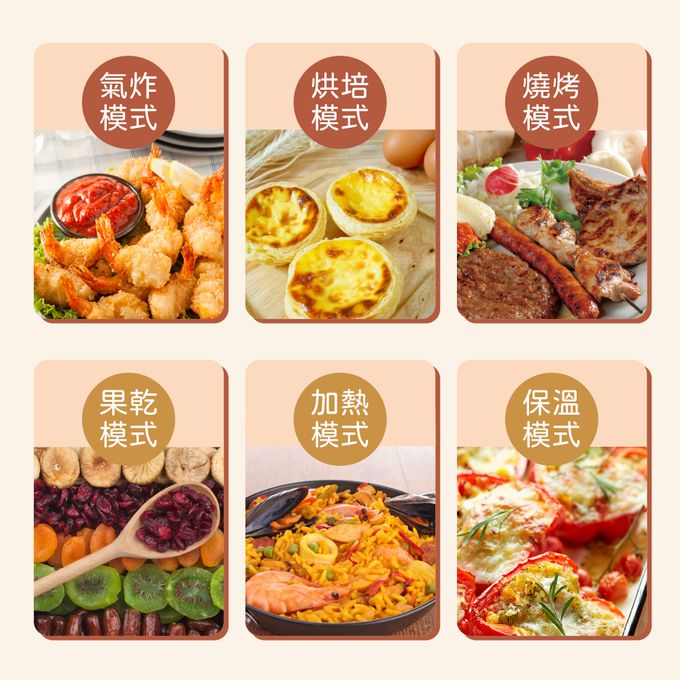 可視透明強化玻璃門，隨時掌握料理變化