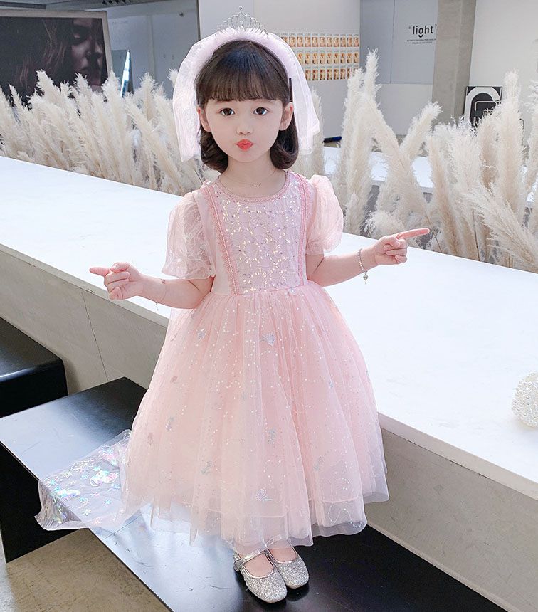 JB clothes - 21165F粉色公主風洋裝