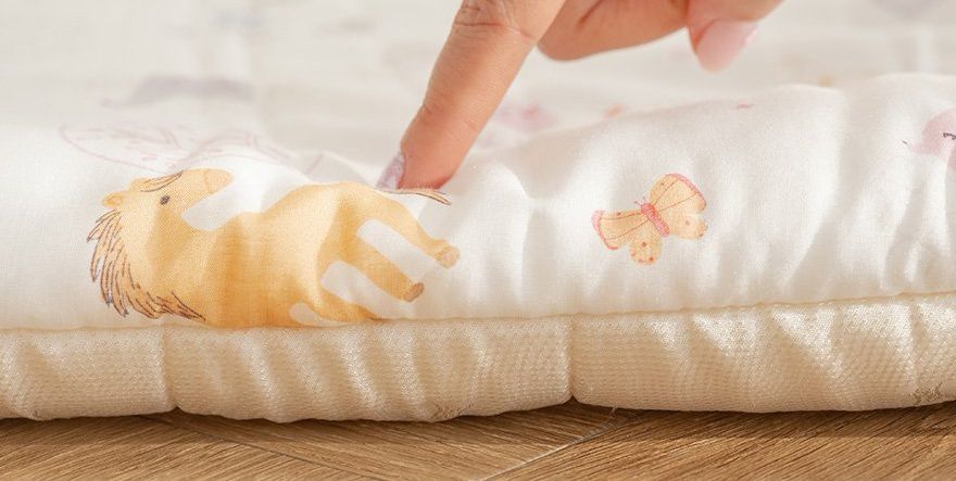 韓國 Formongde - 莫代爾5cm厚墊雙面用睡袋/寢具(附防水收納袋)-星空兔兔-*此款售完不補