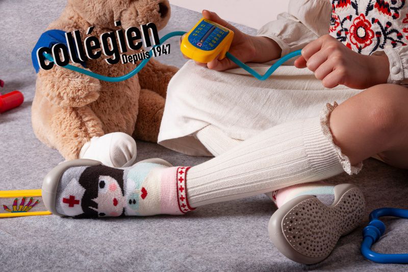 最軟Q保暖、透氣包覆 ❤ Collegien 法國老品牌手工襪鞋