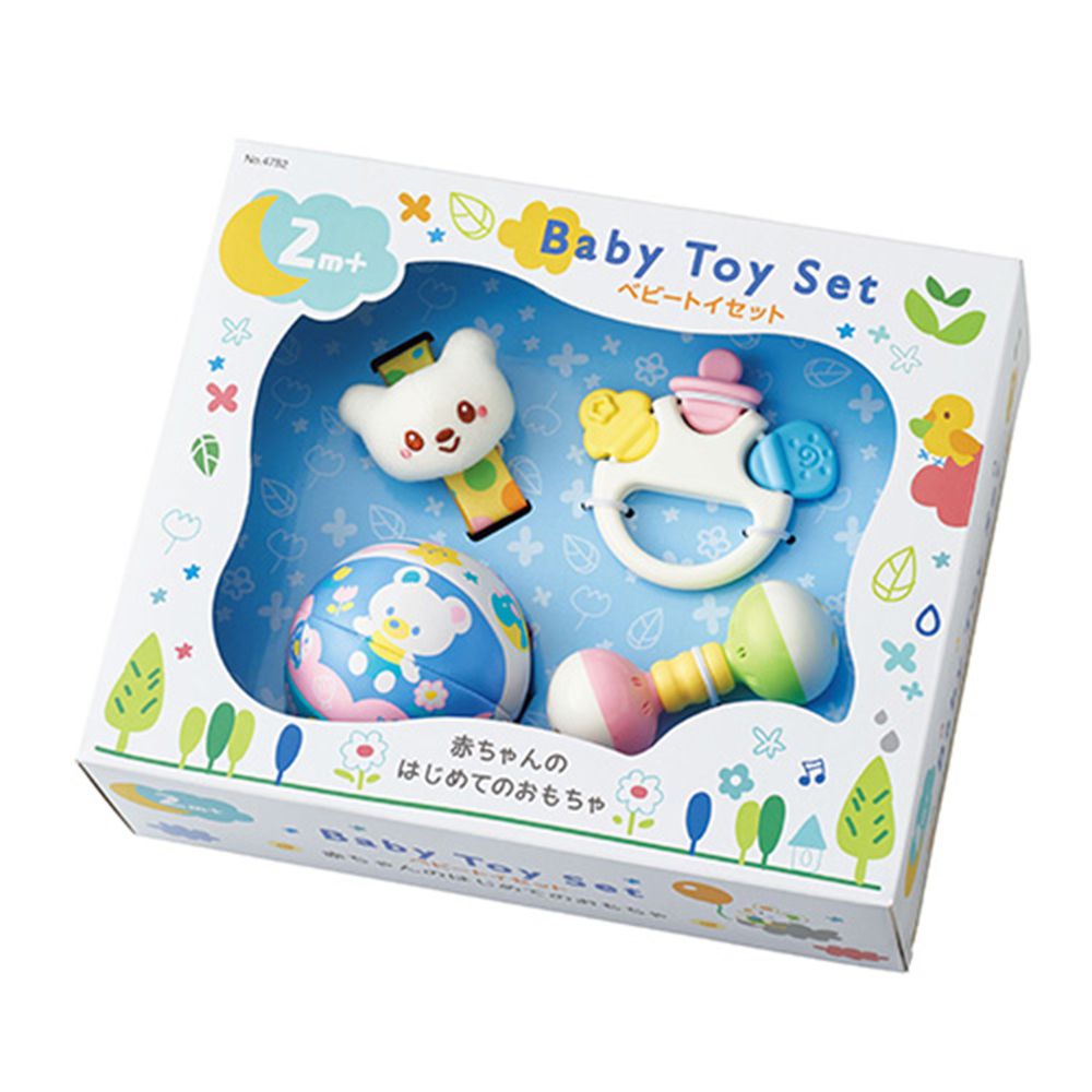 日本 Toyroyal 樂雅 - 初生玩具禮盒(2m以上)-2M以上