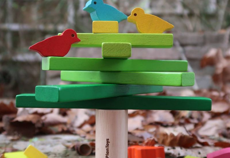 泰國 Plantoys - 積木平衡樹