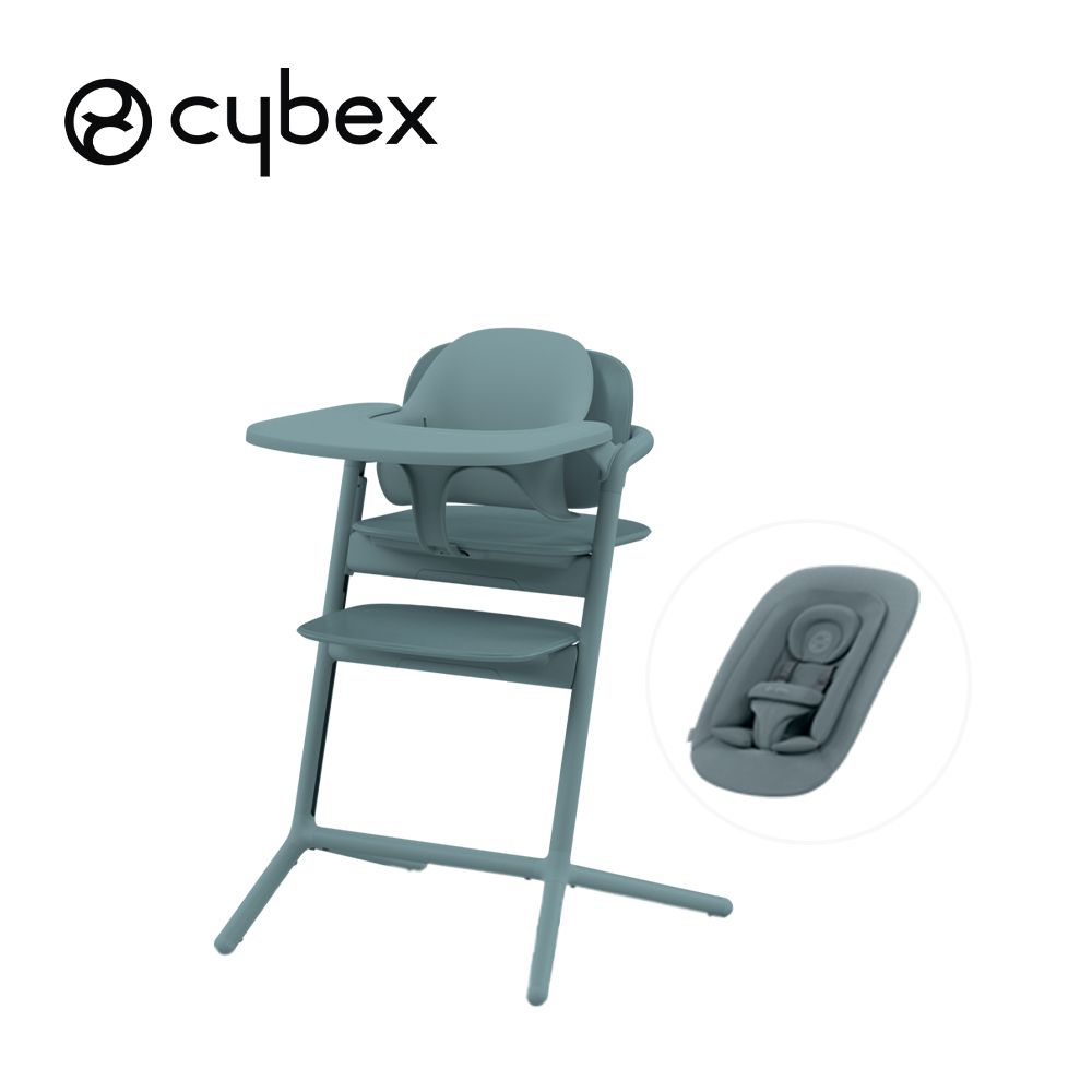 德國 Cybex - Lemo 2 四合一兒童成長椅套組-莫蘭迪藍