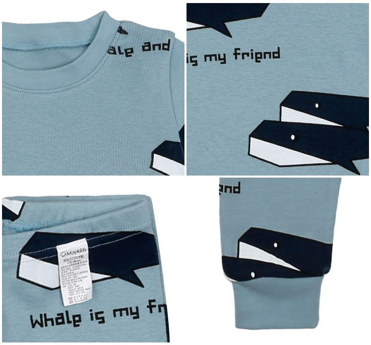 [現貨] ✦ 零碼出清價 ✭ 韓國 Maykids 有機棉長袖家居服/防踢被 ✭