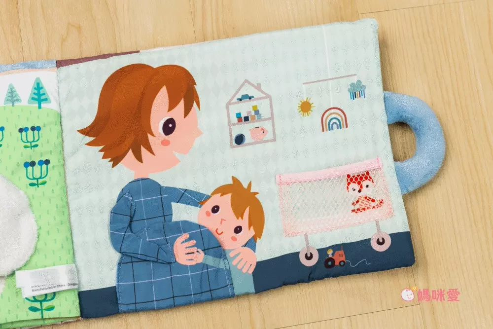 刺激五感【 比利時 Lilliputiens 】新生兒玩具｜寶寶布書