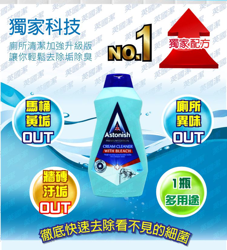Astonish 英國潔居家清潔劑