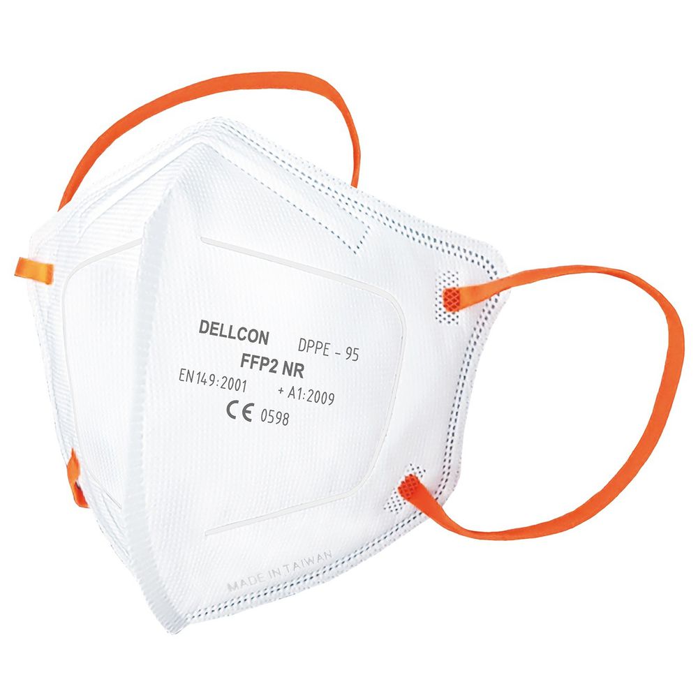 BenQ 明基 - DELLCON FFP2 五層高防護口罩-台灣製造 (非醫療用品)-30入/盒